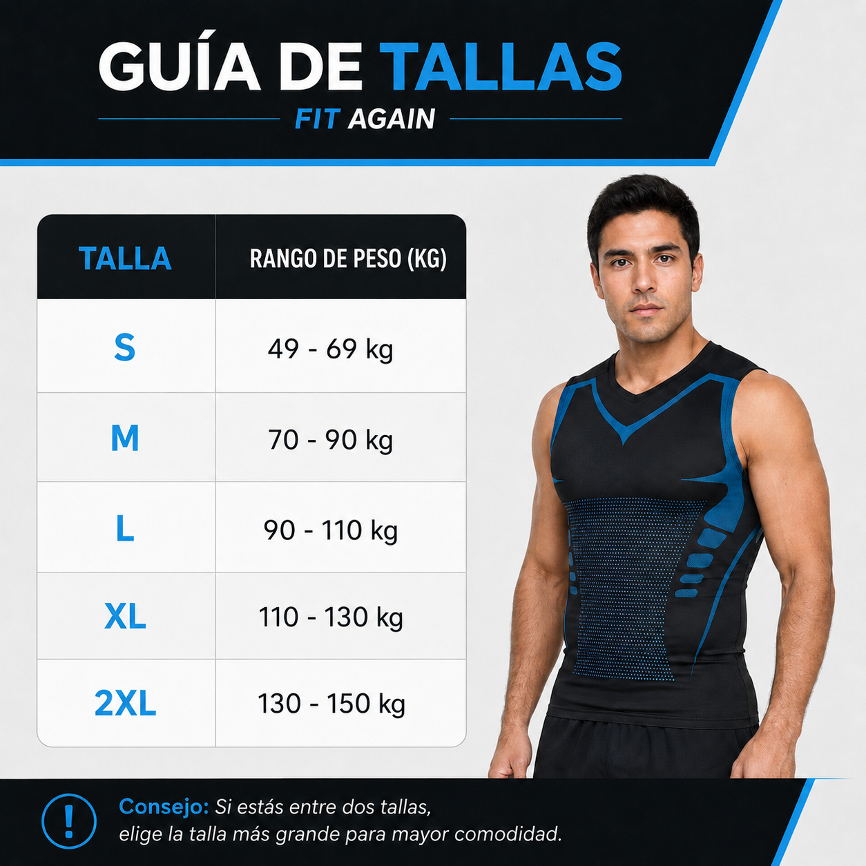 Polera de Compresión | Adiós Panza de Cerveza