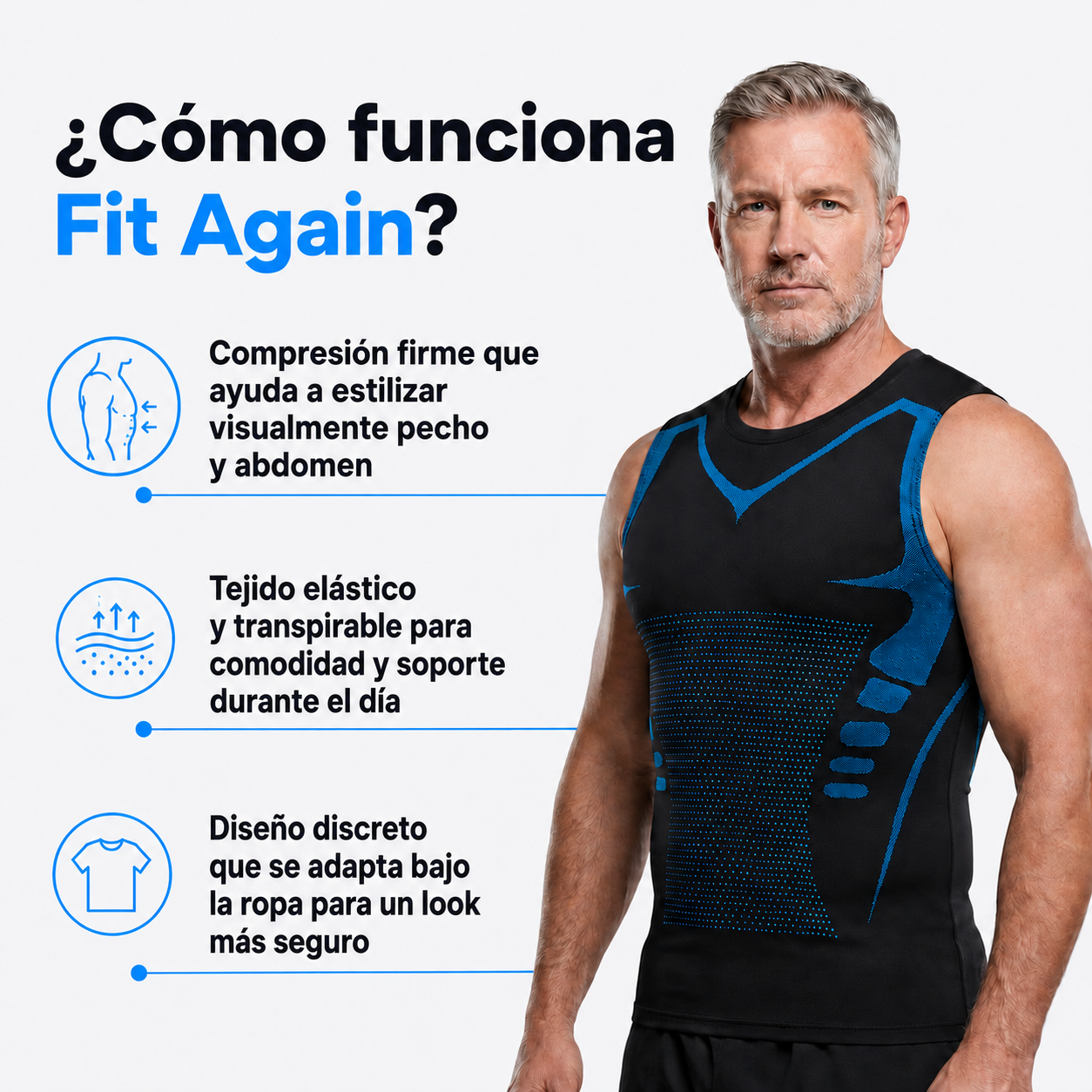 Polera de Compresión | Adiós Panza de Cerveza